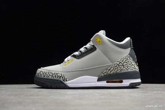 (2021) Cool Jordan AIR Grey CT8532-012 CT8532-012 Retro 3 0712